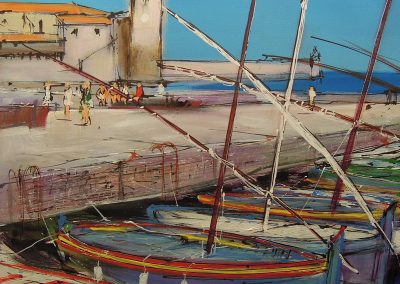 Collioure, les pointus - Michel Castel