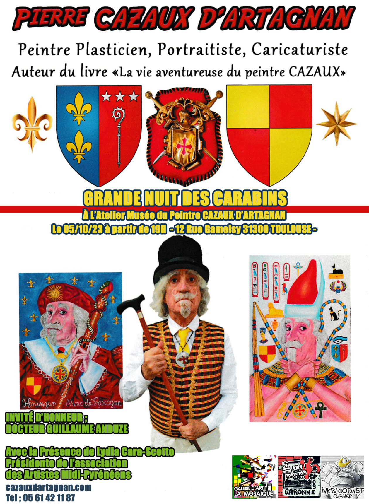vernissage-hommage-pierre-cazaux-d'artagnan-toulouse-peintre-peinture-jean-souques-poilu-14-18