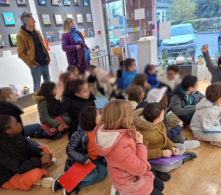 Expo Petit Format – Visite d’une classe