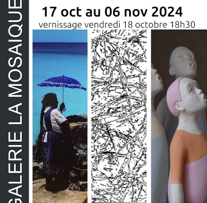 Exposition du 17 oct au 06 nov 2024  : Birkner, Corbieres, Doussy