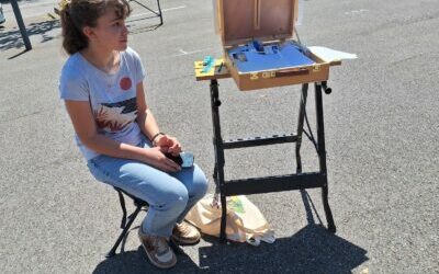 Concours de peinture, le 17 mai 2025