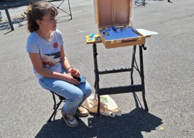 Concours de peinture, le 17 mai 2025