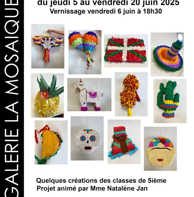 Pinatas du 5 au 20 juin 2025