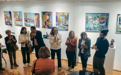 Vernissage de l’expo Bouissière, Schneider, Yvars, le 16 nov. 2025