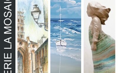 Invitation au vernissage du 3 avril 2026 – Exposition BRIZOLIER / CAHUE / BRAS