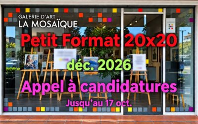 Salon du Petit Format 20×20 déc. 2026 : Appel à candidatures